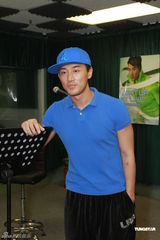 高清组图：林峰为个唱彩排 深情演绎代表作