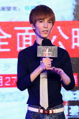 组图：《小时代》北京首映 郭敬明带剧组亮相