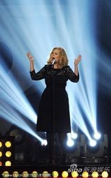 组图：第32届全英奖 阿黛尔获最佳专辑等大奖