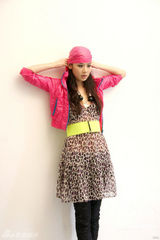 高清组图：乐基儿潮范儿十足 演绎百变造型