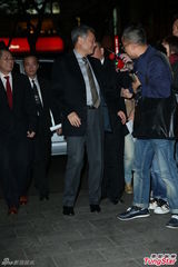 组图：李安压轴现身张震婚宴 劝其听老婆话