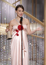 组图：第68届金球奖 娜塔丽-波特曼封后