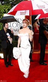 高清组图：凯特-哈德森几何图案礼服娇俏可人