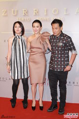 组图：刘嘉玲进军香港餐饮业 圈中友人前来捧场