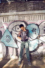 明星爱街拍：陈晓东嬉皮绅士LOOK 打造新偶像