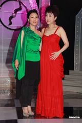 组图：汪明荃关菊英红配绿 罗兰胡枫刘以达同场