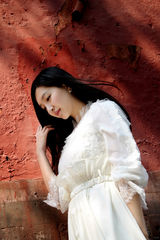 组图：薇女郎江疏影青春写真甜美娴静