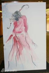 幻灯图：蒂姆-伯顿手绘草图亮相戛纳 囊括经典