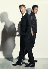 高清组图：张涵予苏有朋时尚大片 展性情人生