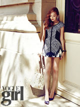 高清组图：少女时代Jessica巴黎写真显浪漫风情