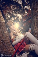 组图：16岁徐娇COS动漫美少女 假小子华丽变身