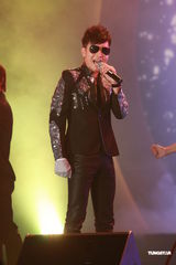 组图：古巨基曝刘翔张梓琳只是绯闻