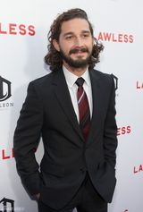 组图：《无法无天》好莱坞首映 拉博夫大胡子抢镜