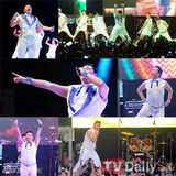 组图：韩歌手PSY校庆演出大唱神曲《江南Style》