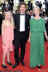 组图：一种关注评审团主席温特伯格笑容腼腆