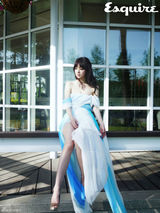 高清组图：韩星洪秀雅性感写真花藤挡酥胸香艳诱人