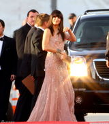 高清图：桑德拉-布洛克齐刘海黑发造型俏皮可爱