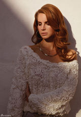 高清图：新晋女歌手拉娜-德雷写真复古卷发迷人