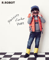 高清：混血童星文梅森兄弟童装写真萌娃惹人爱