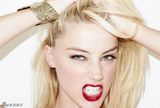 组图：艾梅柏-希尔德拍写真 红唇美艳金发夺目