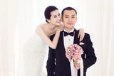 组图：黄海冰与甄锡好事将近 婚纱照甜蜜相拥