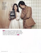 组图：三浦春马朴信惠拍摄时尚写真