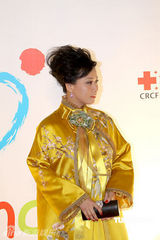 幻灯图集：王菲再现招牌烟熏妆 刘嘉玲黄色唐装雷人