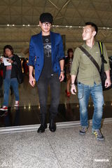 组图：黄宗泽与胡杏儿分手后首度现身