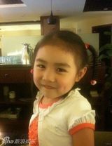 组图：41岁汪峰6岁漂亮女儿近照曝光