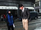 高清图：《唐琅探案》张萌霍建华拍“车戏”很辛苦