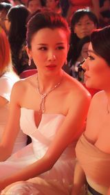 组图：孙菲菲荣获风尚盛典大奖 白裙抢镜秀美胸