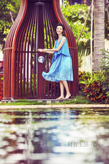 组图：车晓唯美大片曝光 肤若凝脂清新可人