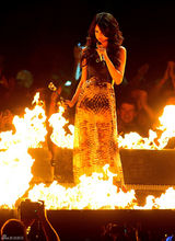 高清图：MTV欧洲音乐大奖 赛琳娜美艳亮相红毯