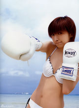 组图：后藤真希夏日海边写真 清凉泳装大秀性感