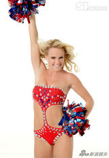 幻灯图集：NBA啦啦队美女梅兰妮性感美图