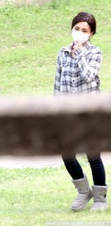 幻灯图：《灵珠》阿娇上断头台摆鬼脸 与TAE无交流