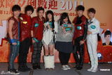 组图：台湾棒棒堂组合现身跨年活动 热舞火爆现场