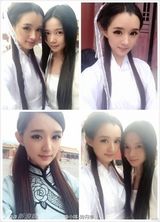 组图：女子酷似杨幂  网友直呼傻傻分不清