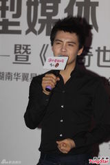 组图：马天宇尴尬否认电影改档因不雅照导致