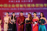 组图：刘丛丹杨烁亮相盛典获媒体关注奖