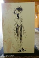 幻灯图：蒂姆-伯顿手绘草图亮相戛纳 囊括经典