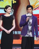 组图：周杰伦《天台爱情》工体首映礼