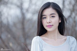 组图：赵多娜曝素颜写真 幽香若兰淡雅如竹