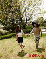 高清图：韩星郑京浩南圭丽(南奎丽)拍情侣写真宣传新剧