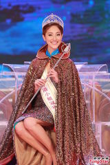 组图：本届港姐冠军陈凯琳比赛瞬间