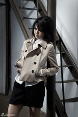 组图：孙燕姿变身时装设计师 亲自做模特秀时尚