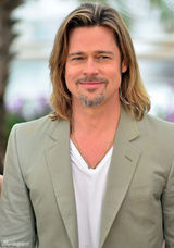 组图：布拉德-皮特亮相戛纳展型男风采