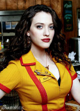 组图：破产姐妹max素颜购物艳丽不再