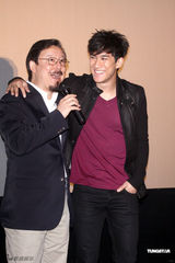 组图：李小龙胞弟出席首映 李治廷首次挑战打戏