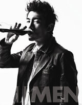 组图：林更新黑白影像写真 万人迷型男魅力无限